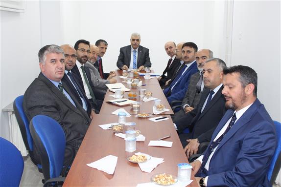 Bilecikte 2018 yılı mayıs ayı ilçe müftüleri toplantısı