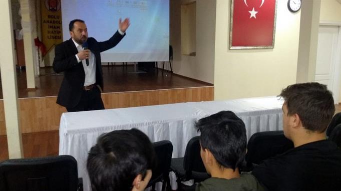 Bolu anadolu imam-hatip lisesinde konferans