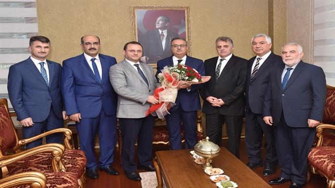 Camiler Ve Din Görevlileri Haftası Münasebetiyle Mersin Valisine Ziyaret