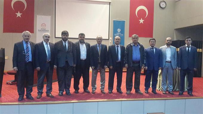 Trabzonda din görevlileri kur'an-ı kerim'i güzel okuma il birinciliği yarışması