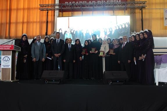 Tekirdagda hafızlık icazet töreni icra edildi.