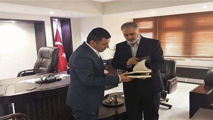 Adanada imamoğlu kaymakamı alper tanrısever'e ziyaret