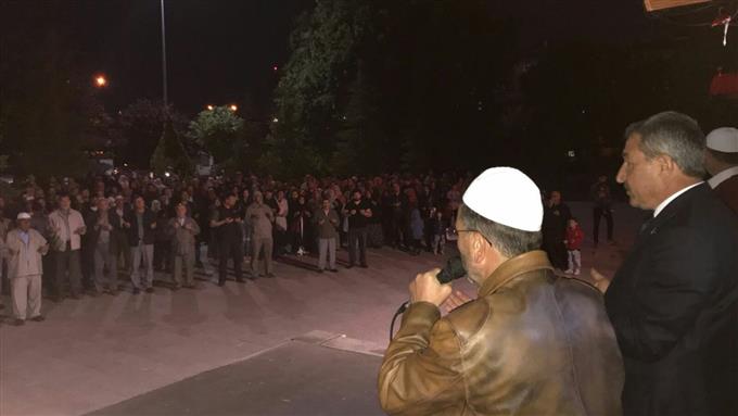 Aksarayda ramazan ayı umre kafilesi dualarla uğurlandı