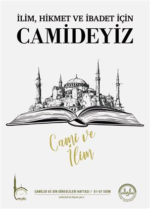 Bartın'da 1-7 Ekim 2020 Camiler Ve Din Görevlileri Haftası.