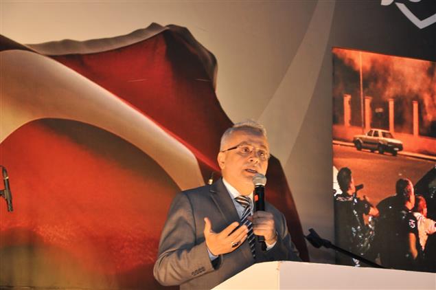 Kastamonu'da 15 Temmuz Demokrasi Ve Milli Birlik Günü Dolayısıyla Cumhuriyet Meydanında Anma Programı Düzenlendi