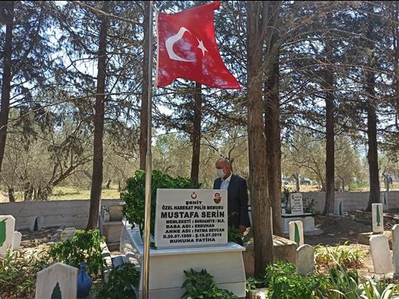 Balikesir'da 15 Temmuzda şehitlik Ziyaretleri