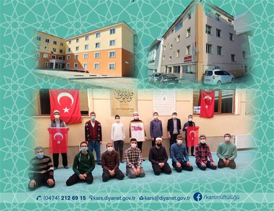 Kars'ta 2020-2021 Dönemi Hafızlık Başarımız