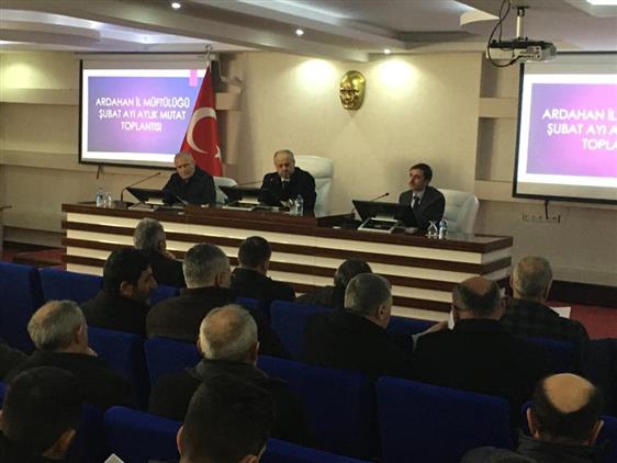 Ardahan'da 2020 Yılı şubat Ayı Mutat Toplantısı