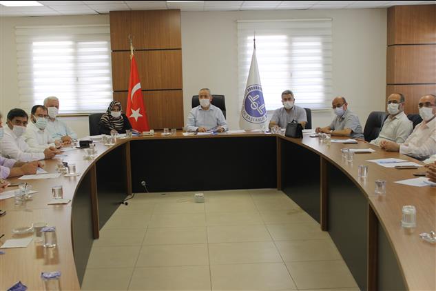 Hatay'da 2021 Yılı Haziran Ayı Ilçe Müftüleri Toplantısı Il Müftülüğümüzde Yapıldı