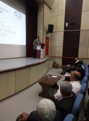 Bitlis'de 2021 Yılı Yaz Kur' An Kursu Semineri Düzenlendi.