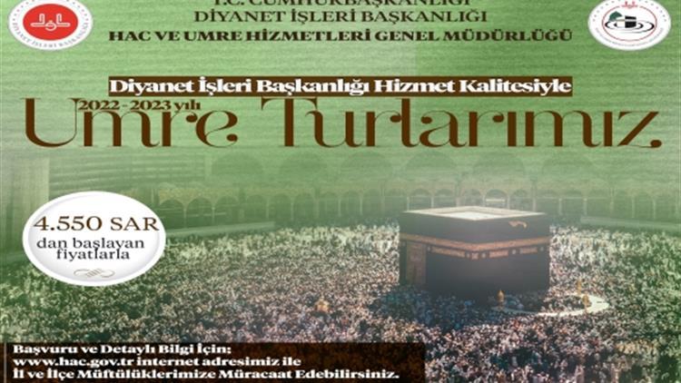 Karabük'te 2022-2023 Umre Dönemi 15 Ağustos 2022 Tarihi Itibariyle Başlıyor