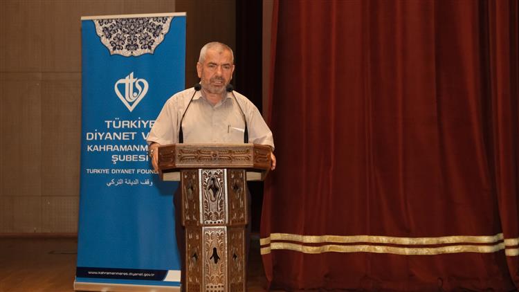 Kahramanmaras'da 2022 Yılı Hac Eğitim Ve Bilgilendirme Semineri Mehmet Akif Ersoy Kültür Merkezinde Düzenlendi