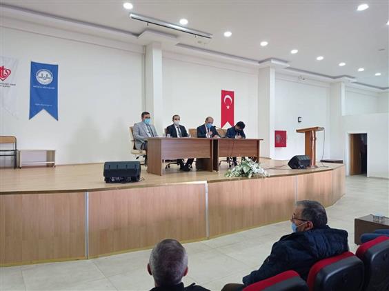 Niğde'de 2022 Yılı şubat Ayı Mutat Toplantı Yapıldı