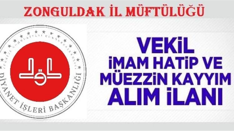 Zonguldak'ta 2023 Yılı Vekil Imam-hatiplik Ve Müezzin Kayyımlık Sınavı Ilanı