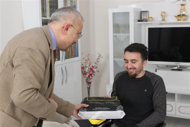 Tokat'da 3 Aralık Engelliler Günü Münasebetiyle Ziyaretler Gerçekleştirildi