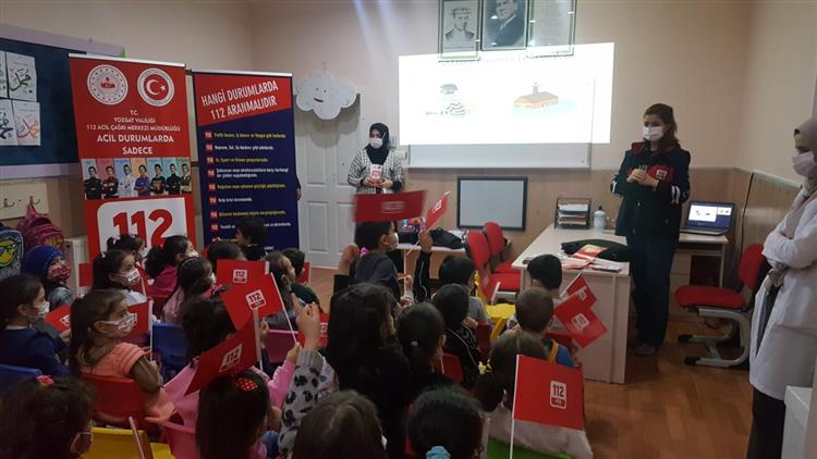 Yozgat'de 4-6 Yaş Grubu Kur’an Kursu öğrencilerine 112 Semineri Düzenlendi