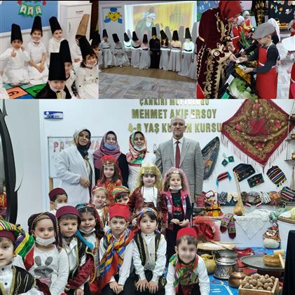 Cankiri'da 4-6 Yaş Kur’an Kurslarımızda Etkinliklerimiz Devam Ediyor