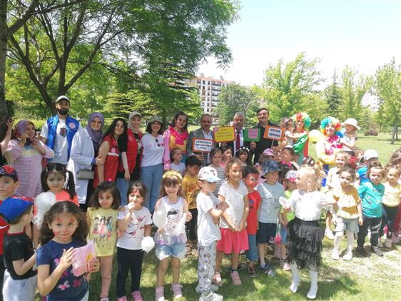 Eskisehir'de 4-6 Yaş Kuran Kursu öğrencileri şenlikte Buluştu