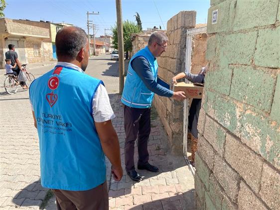 Şanlıurfa'da 5 Bin Aileye Kurban Eti Dağıtıldı