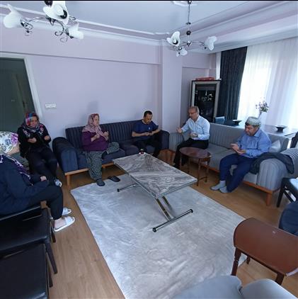 Burdur'da Acılı Aileye Taziye Ziyareti