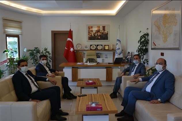 Yozgat'de Adalet Sarayından Il Müftüsü Gülden’e Hayırlı Olsun Ziyareti