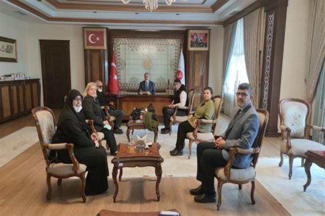 Adana Büyükşehir Belediyesi Kent Konseyi Engelli Meclisinden Il Müftümüze Ziyaret