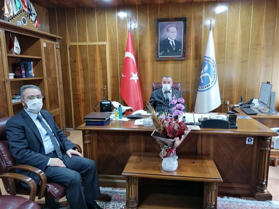 Erzurum'da şahin Yıldırım'dan Hayırlı Olsun Ziyareti