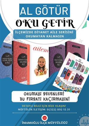 AİLE HAFTASI KİTAP OKUMA KAMPANYASI