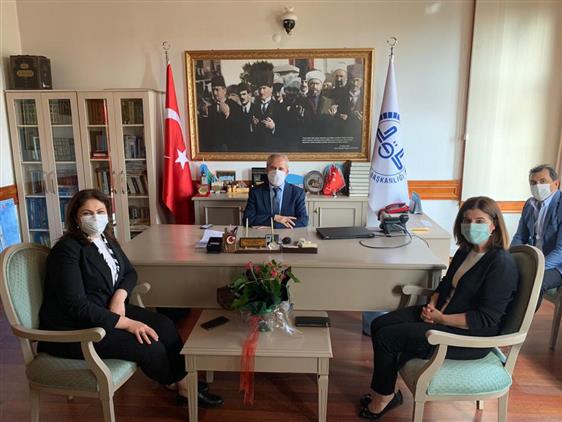 Ak Parti Edirne Milletvekili Sayın Fatma Aksal Ve Ak Parti Edirne Il Başkanı Sayın Belgin Iba'dan Il Müftülüğümüze Ziyaret