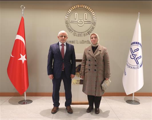 Ak Parti Kayseri Milletvekili Nergis’den Il Müftüsü Akkuş’a Hayırlı Olsun Ziyareti