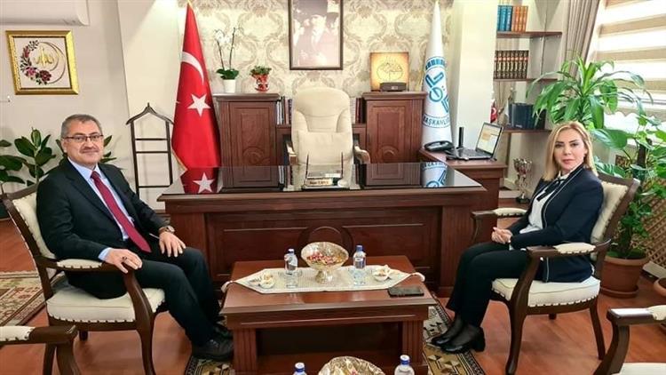 Ak Parti Muğla Milletvekili Yelda Erol Gökçan Muğla Il Müftüsü Yaşar çapçı'ya Hayırlı Olsun Ziyaretinde Bulundu
