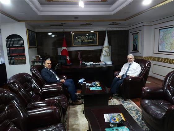 Duzce'de Akçakoca Kaymakamı Mustafa Can Müftülüğümüzü Teşrif Ettiler.