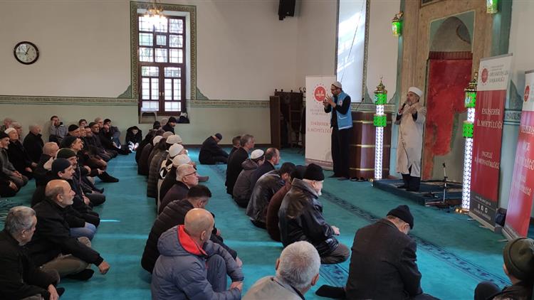 Eskisehir'de Alaaddin Camii’nde “dünya Engelliler Günü” Dolayısıyla Cami-engelli Buluşması Gerçekleştirildi