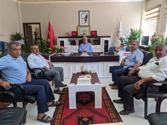 Adiyaman'da Alevi Kanaat önderinden Il Müftüsüne Hayırlı Olsun Ziyareti