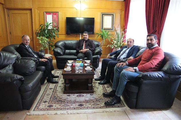 İzmir'de Aliağa Ve Menemen Kaymakamlarından Il Müftümüze Ziyaret