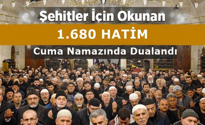 Bilecik'de çanakkale şehitleri Için 1680 Hatim Okundu