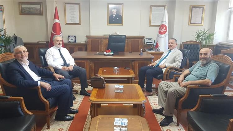 Kütahya'da Ankara Müftüsü Dr. Hasan çınar'a Hayırlı Olsun Ziyareti