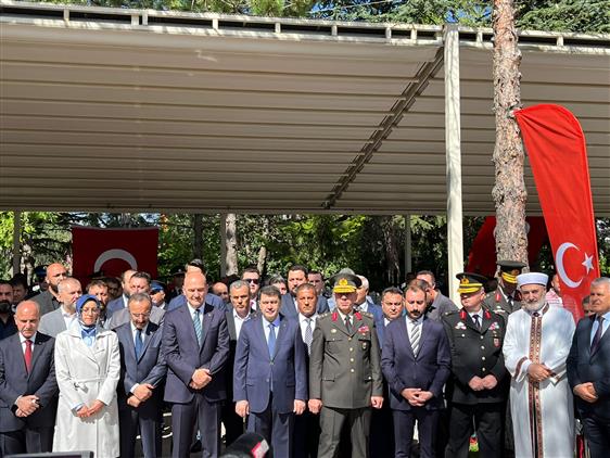 Ankara Müftüsü Dr. Hasan çınar “15 Temmuz şehitlerini Anma Programları” Kapsamında; Içişleri Bakanlığı, Diyanet Işleri Başkanlığı Ve Ankara Valiliğince Organize Edilen Programlarda şehitlerimiz Için Dua Etti.