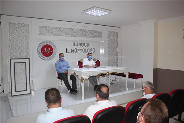 Burdur'da Ağustos Ayı Personel Toplantısı