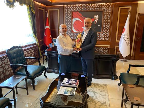 Isparta'da Başdeğirmen’den şahin’e Hac Dönüşü Ziyaret