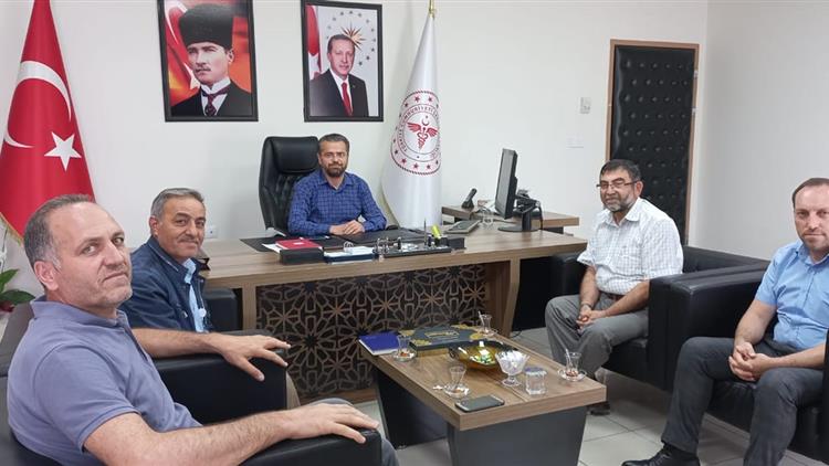 Tokat'da Başhekim özdemir’e “hayırlı Olsun” Ziyareti