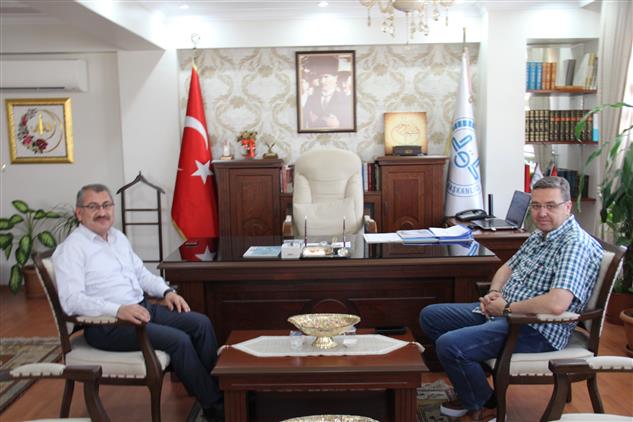 Muğla'da Başkan Kaytan'dan Müftü çapçı'ya Ziyaret