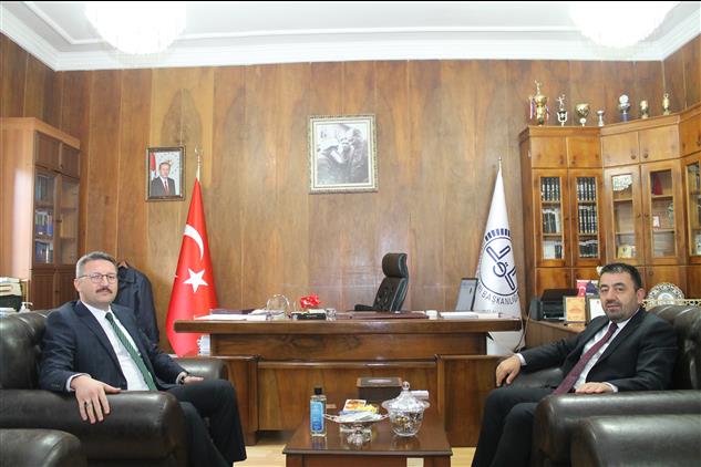 Amasya'da Başsavcı Mahmut Bıçakçı’dan Il Müftümüze Ziyaret