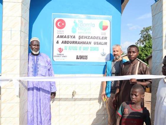 Benin Cumhuriyeti'ne Amasya'dan Su Kuyusu