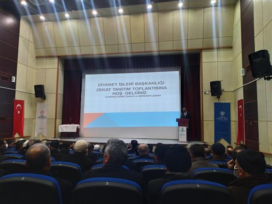 Bitlis Il Müftülüğümüzce “kardeşliğimiz Zekatla Bereketlensin” Temalı Zekat Tanıtım Toplantısı Gerçekleştirildi
