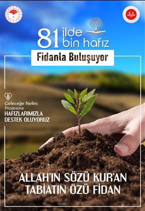Bitlis' Te 81 Ilde 81 Bin Hafız Fidanla Buluşuyor.