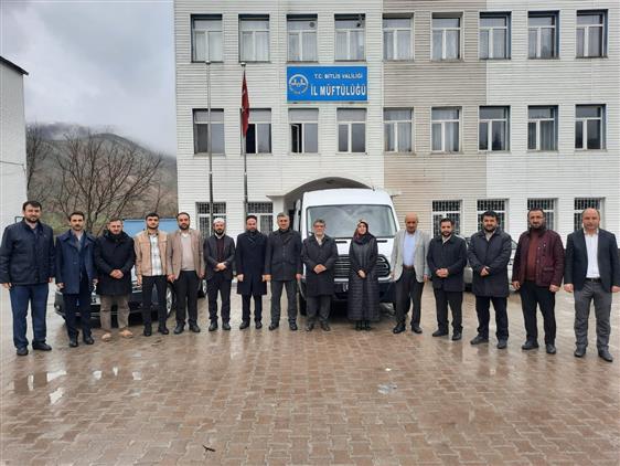 Bitlis'ten Bir Ekibimiz Daha Adıyaman Deprem Bölgesine Nefes Olmak Için Yola çıktı.