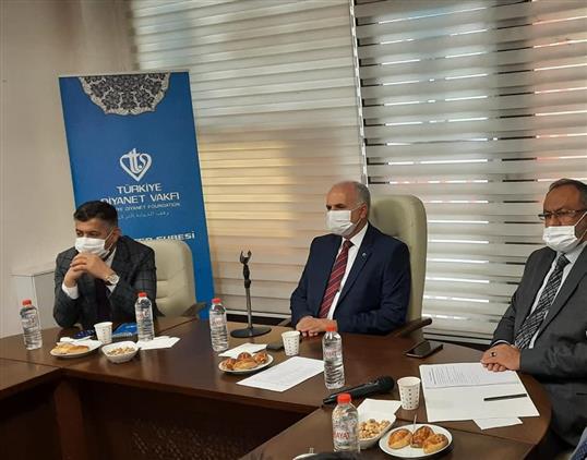 Gaziantep'de Bölge Grup Sorumlusu Din Görevlileri Ile Istişare Toplantısı