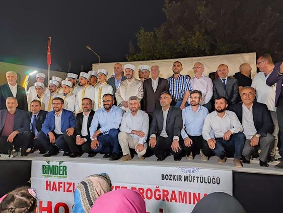 Konya'da Bozkır’da Hafızlık  icazet Programı Düzenlendi