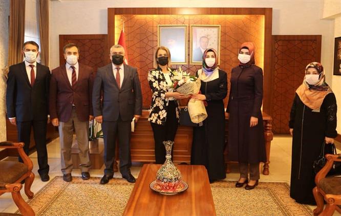 Nevşehir'de Camiler Ve Din Görevlileri Haftası Dolayısıyla Il Müftüsü Altunkaya'dan Vali Becel’e Ziyaret...